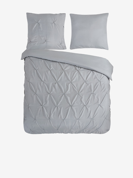 Pure Čisto siva posteljina 240 x 220 cm
