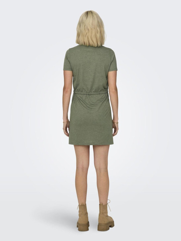 Jacqueline de Yong JDY Dalila ženska haljina kaki boje