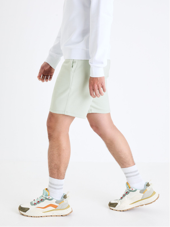 Celio Svijetlo zelena muška trenirka kratke hlače Celio Toshort