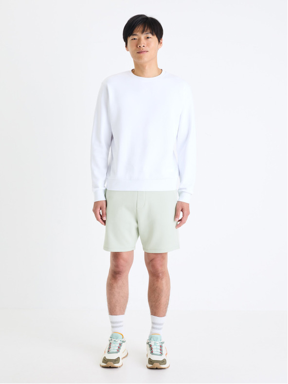 Celio Svijetlo zelena muška trenirka kratke hlače Celio Toshort