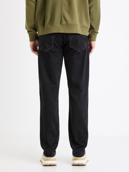 Celio Crne muške traperice Celio C15 ravne Fodroit 30