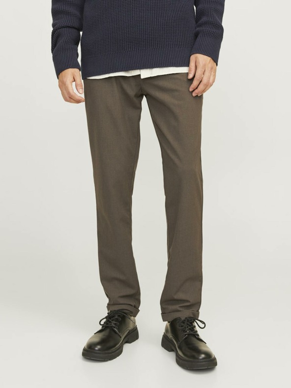 Jack & Jones Jack & Jones Marco tamno smeđe muške chino hlače