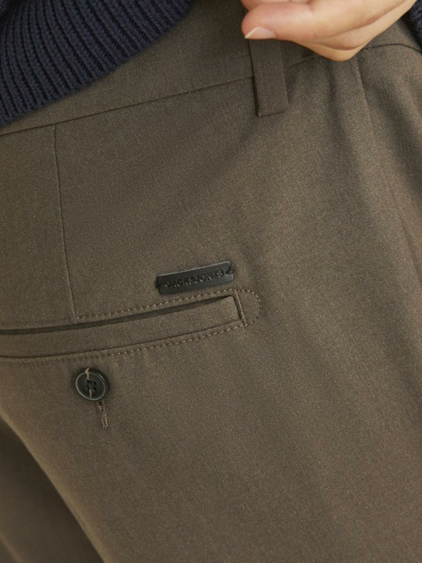 Jack & Jones Jack & Jones Marco tamno smeđe muške chino hlače