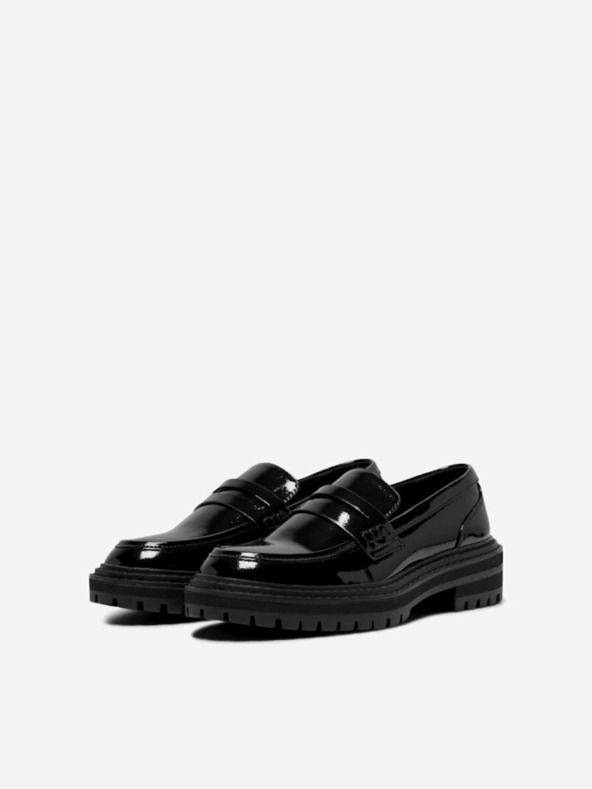 ONLY SAMO crne ženske mokasine