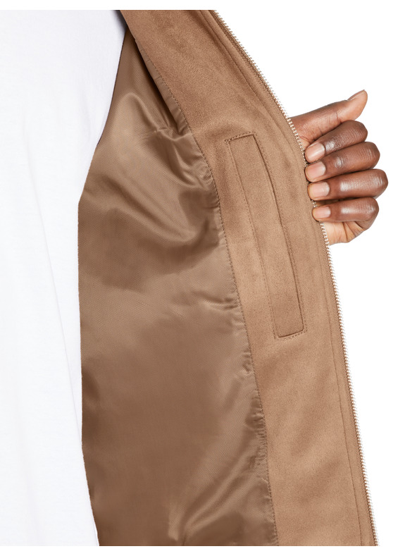 Celio Jufaster jakna od umjetne antilop kože