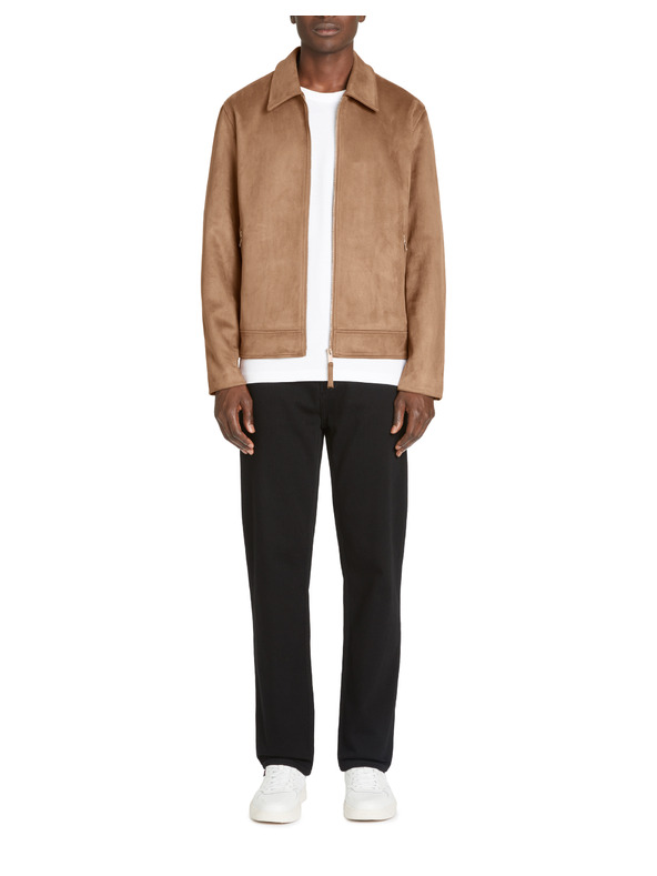 Celio Jufaster jakna od umjetne antilop kože