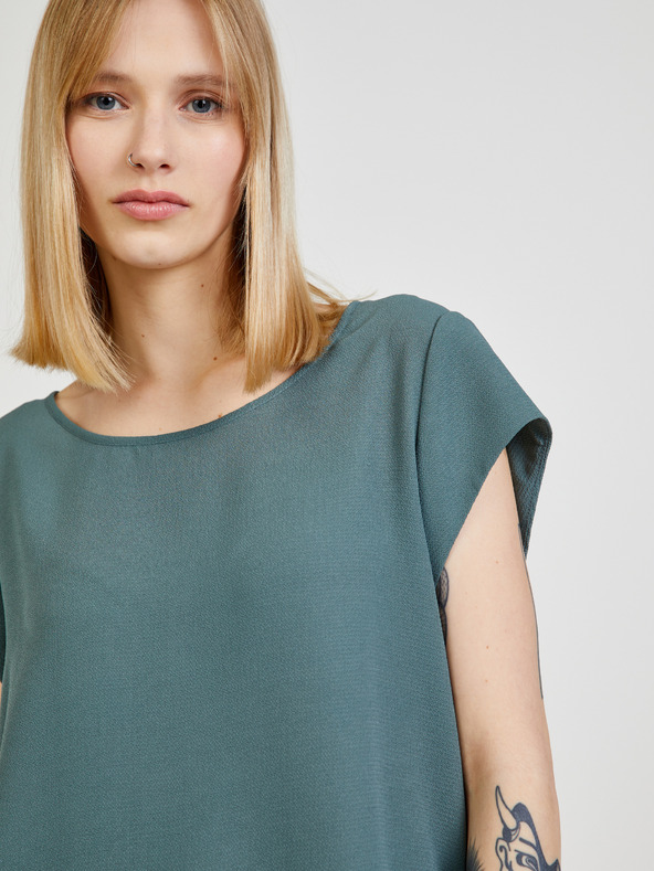 ONLY Zelena bluza s patentnim zatvaračem na leđima ONLY Vic