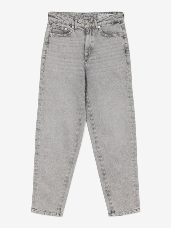 Vero Moda Svijetlo sive ženske mom jeans hlače Vero Moda Tessa
