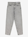 Vero Moda Svijetlo sive ženske mom jeans hlače Vero Moda Tessa