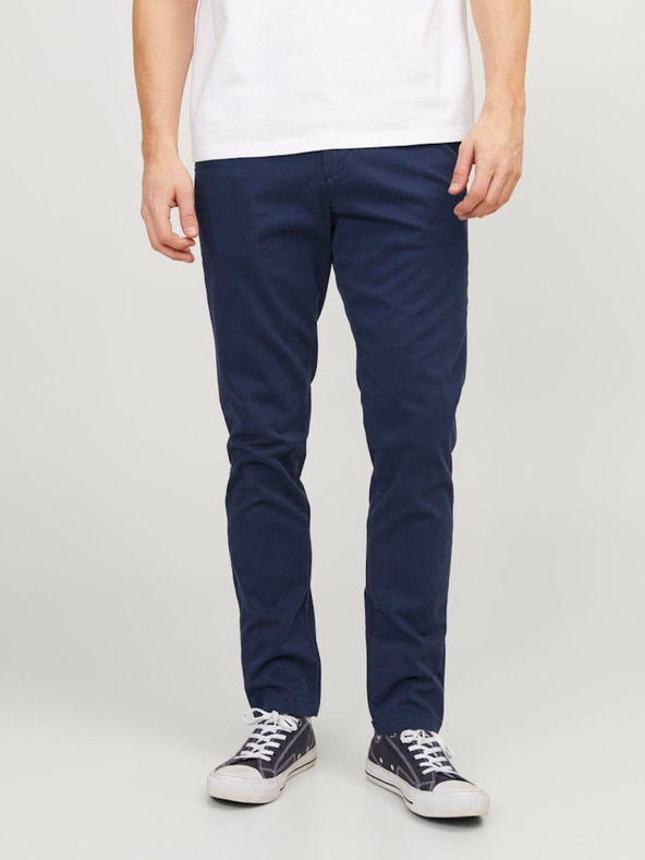 Jack & Jones Jack & Jones Marco tamnoplave chinos hlače