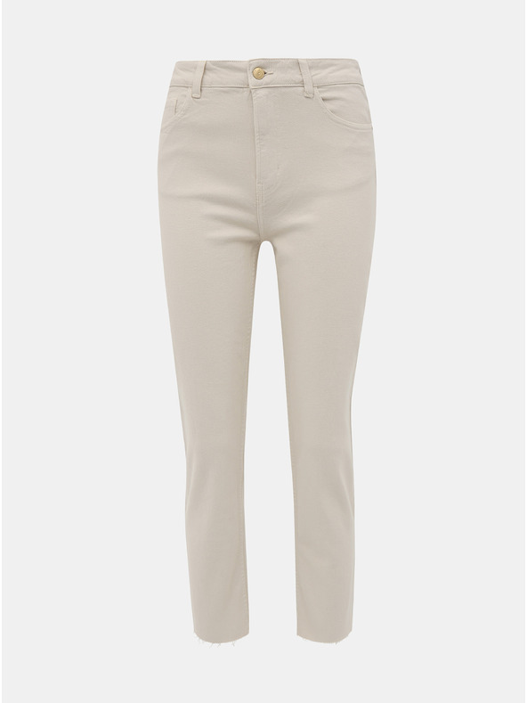 ONLY Bež ženske kratke traperice ravnog kroja ONLY Emily