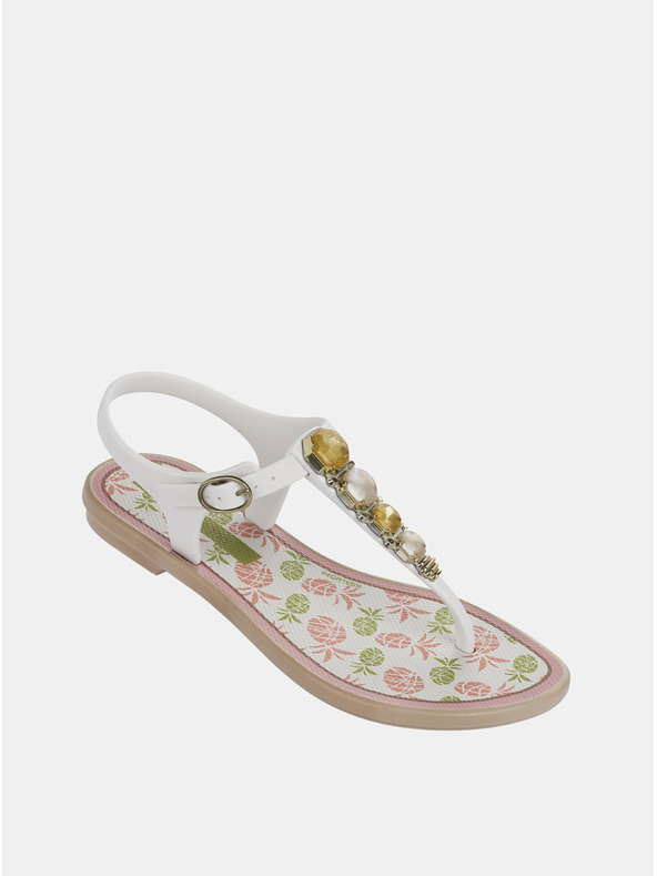 Grendha Bijele Grendha sandale za djevojčice