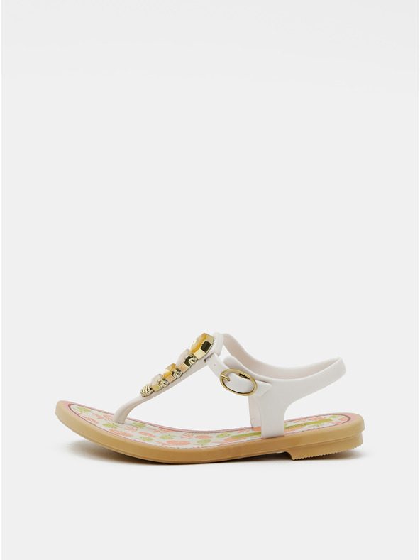 Grendha Bijele Grendha sandale za djevojčice