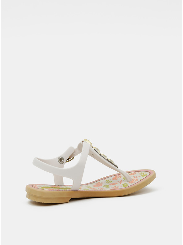 Grendha Bijele Grendha sandale za djevojčice