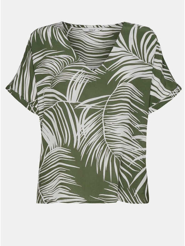 ONLY Kaki bluza s uzorkom ONLY Augustina