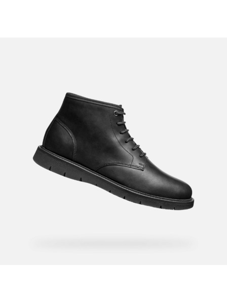 Geox Crna muška gležnjača Geox Pove