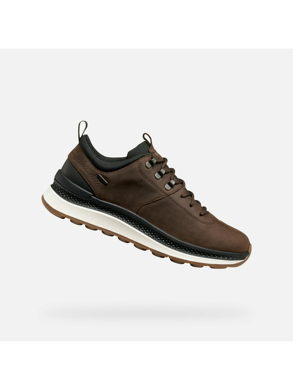 Geox Tamno smeđe muške tenisice Geox Spherica Actif X2