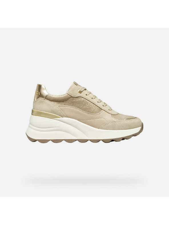 Geox Geox Spherica EC13 krem ​​ženske tenisice