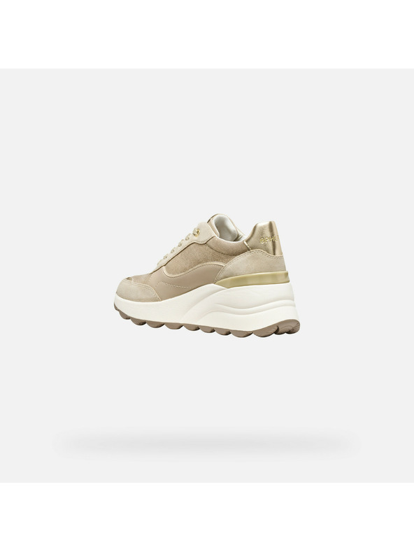 Geox Geox Spherica EC13 krem ​​ženske tenisice