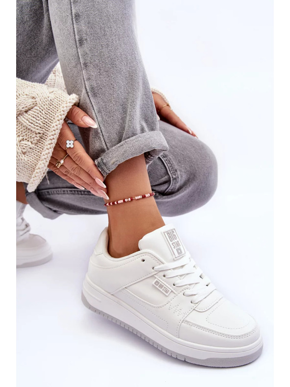 BIG STAR SHOES Ženski sportski čevlji Big Star – bijeli