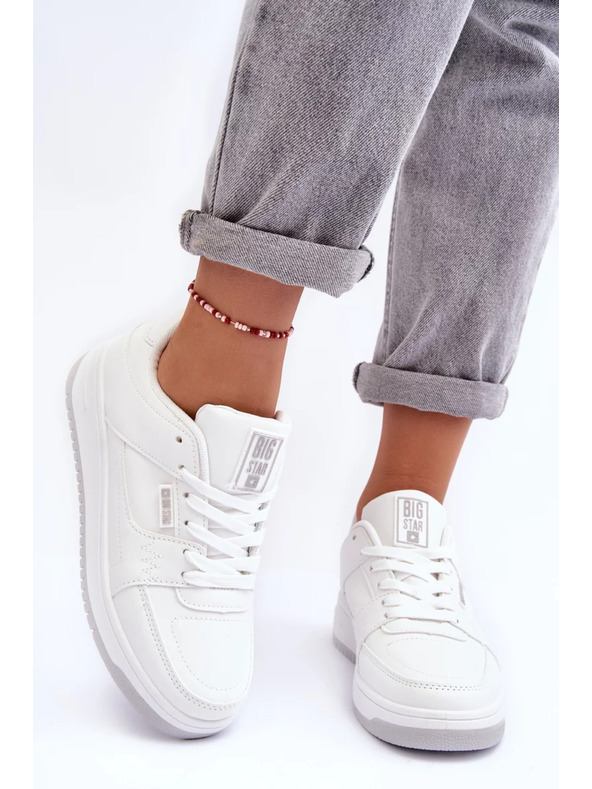BIG STAR SHOES Ženski sportski čevlji Big Star – bijeli