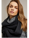 Moodo Crna ženska šal