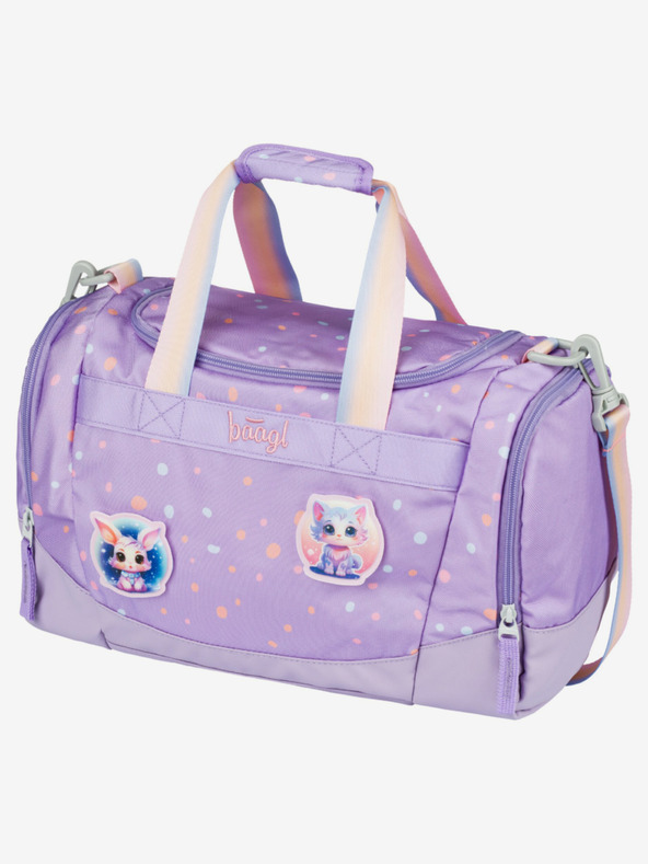 BAAGL  Ljubičasta dječja sportska torba Ljubimci Baagl
