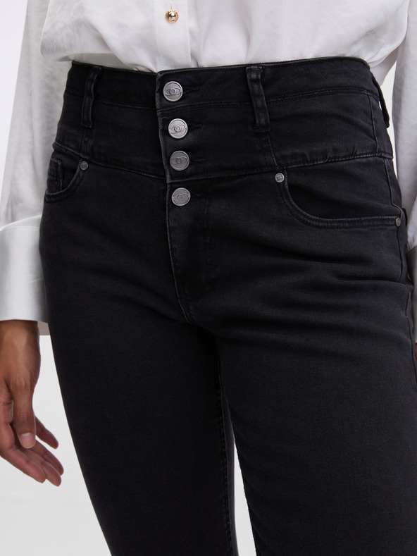 Orsay Crne ženske uske traperice ORSAY