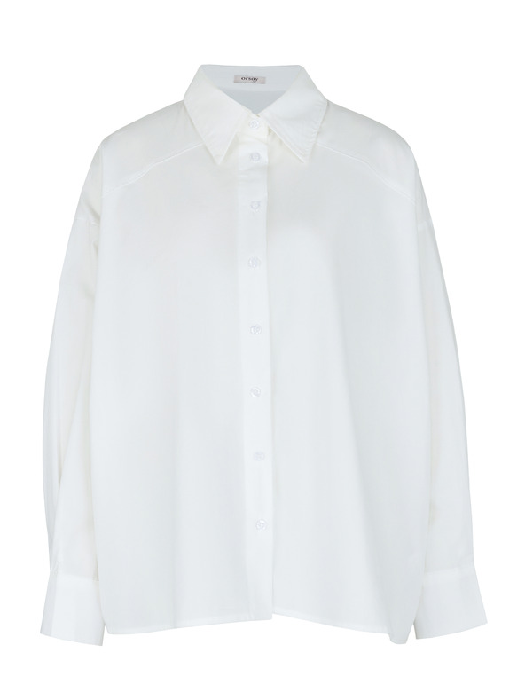 Orsay Bijela ženska oversize košulja ORSAY