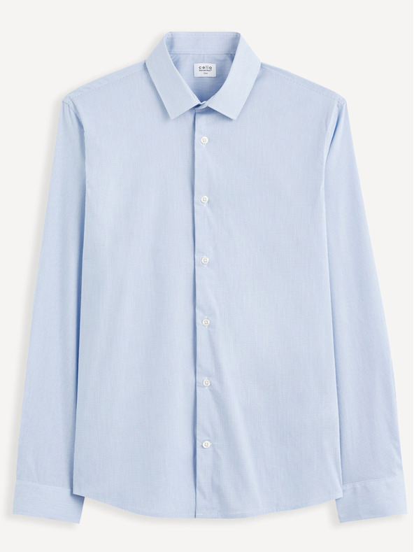 Celio Karirana košulja slim Masantal2 Celio