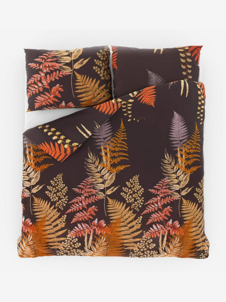 Kvalitex Satensko francusko posteljno rublje Luxury Collection 1+2, 200x200, 70x90cm Paprat smeđe Kvalitex