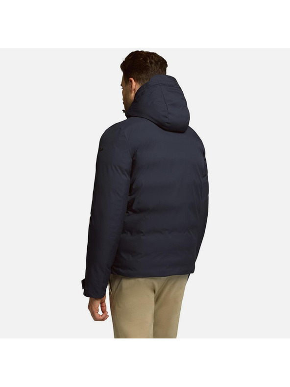 Geox Plava muška jakna Geox Sapienza Hoojkt