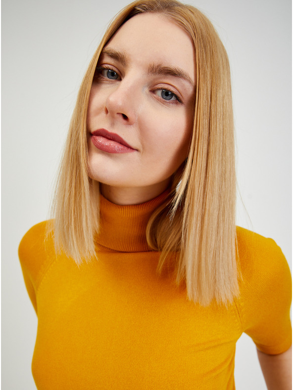 Orsay Žuti ženski pulover kratkih rukava ORSAY