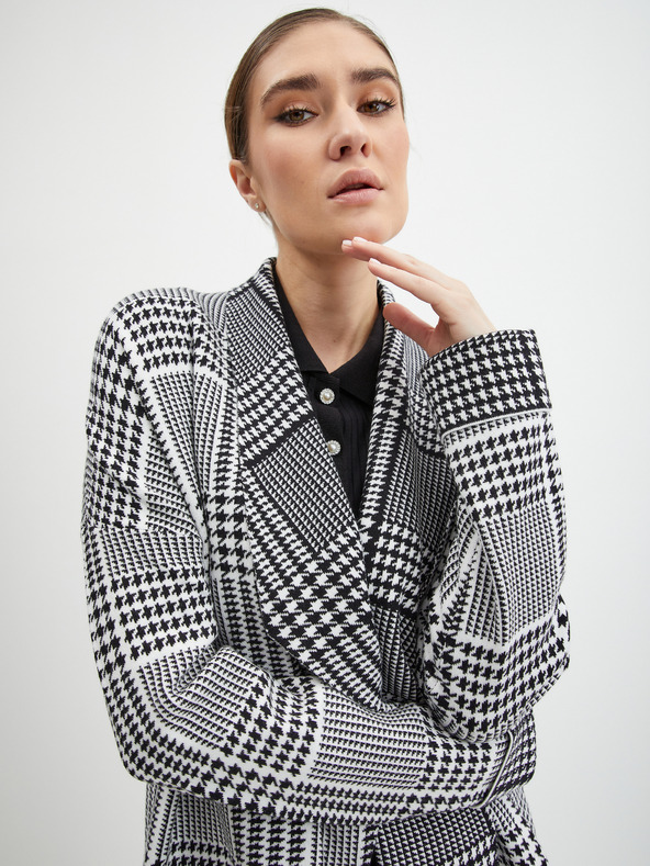 Orsay Crna ženska vesta s uzorkom ORSAY