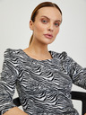 Orsay Bijelo-crna ženska majica s uzorkom ORSAY