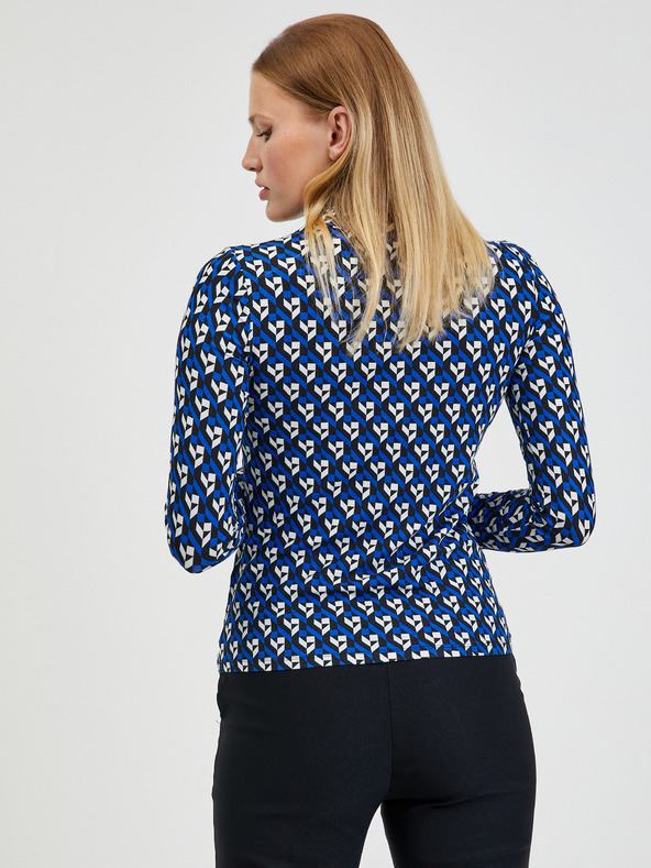 Orsay Plava ženska dolčevita s uzorkom ORSAY