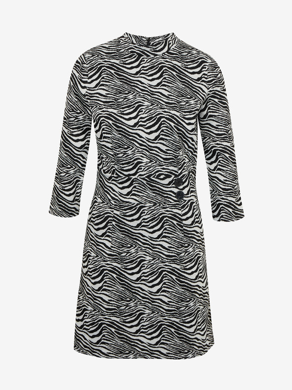 Orsay Crno-bijela ženska haljina s uzorkom ORSAY