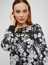 Orsay Bijelo-crna ženska bluza cvjetnog uzorka ORSAY