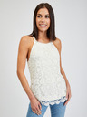Orsay Bijela ženska čipkasta majica bez rukava ORSAY