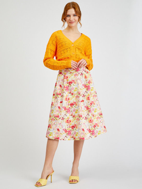 Orsay Narančasta ženska vesta s uzorkom ORSAY