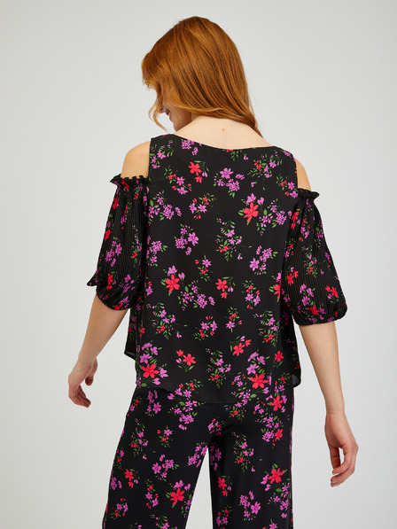 Orsay Crna ženska bluza cvjetnog uzorka ORSAY