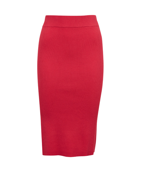 Orsay Tamnoružičasta ženska suknja s prorezom ORSAY