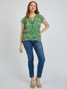 Orsay Zelena ženska bluza s uzorkom ORSAY