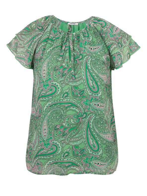 Orsay Zelena ženska bluza s uzorkom ORSAY