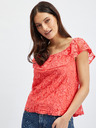 Orsay Ružičasta ženska čipkasta bluza ORSAY