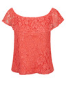 Orsay Ružičasta ženska čipkasta bluza ORSAY