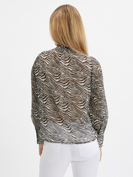 Orsay Crna ženska bluza s uzorkom ORSAY