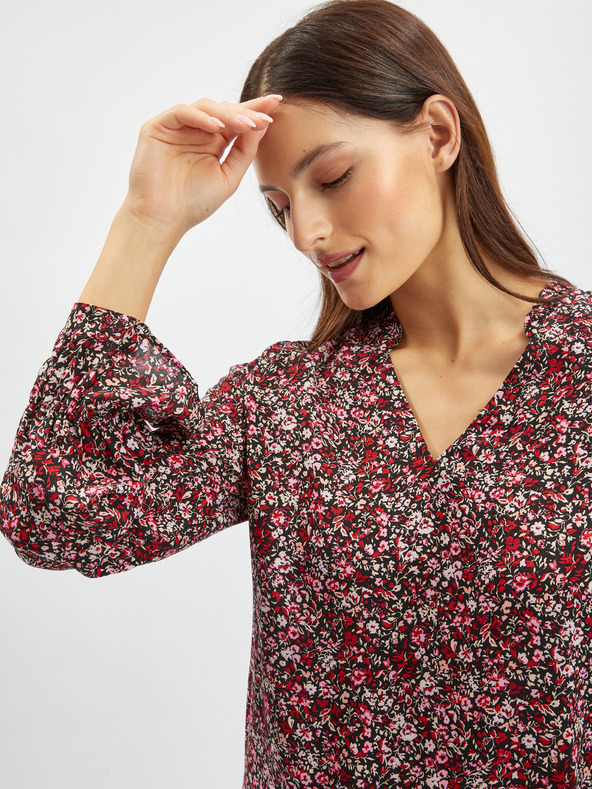 Orsay Ženska bluza boje vina cvjetnog uzorka ORSAY
