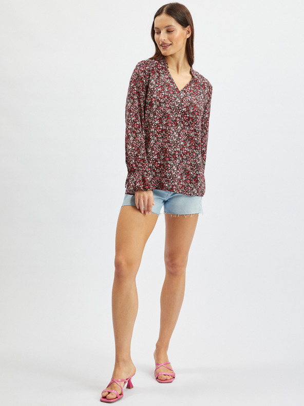 Orsay Ženska bluza boje vina cvjetnog uzorka ORSAY