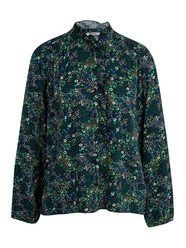 Orsay Tamno zelena ženska cvjetna bluza ORSAY